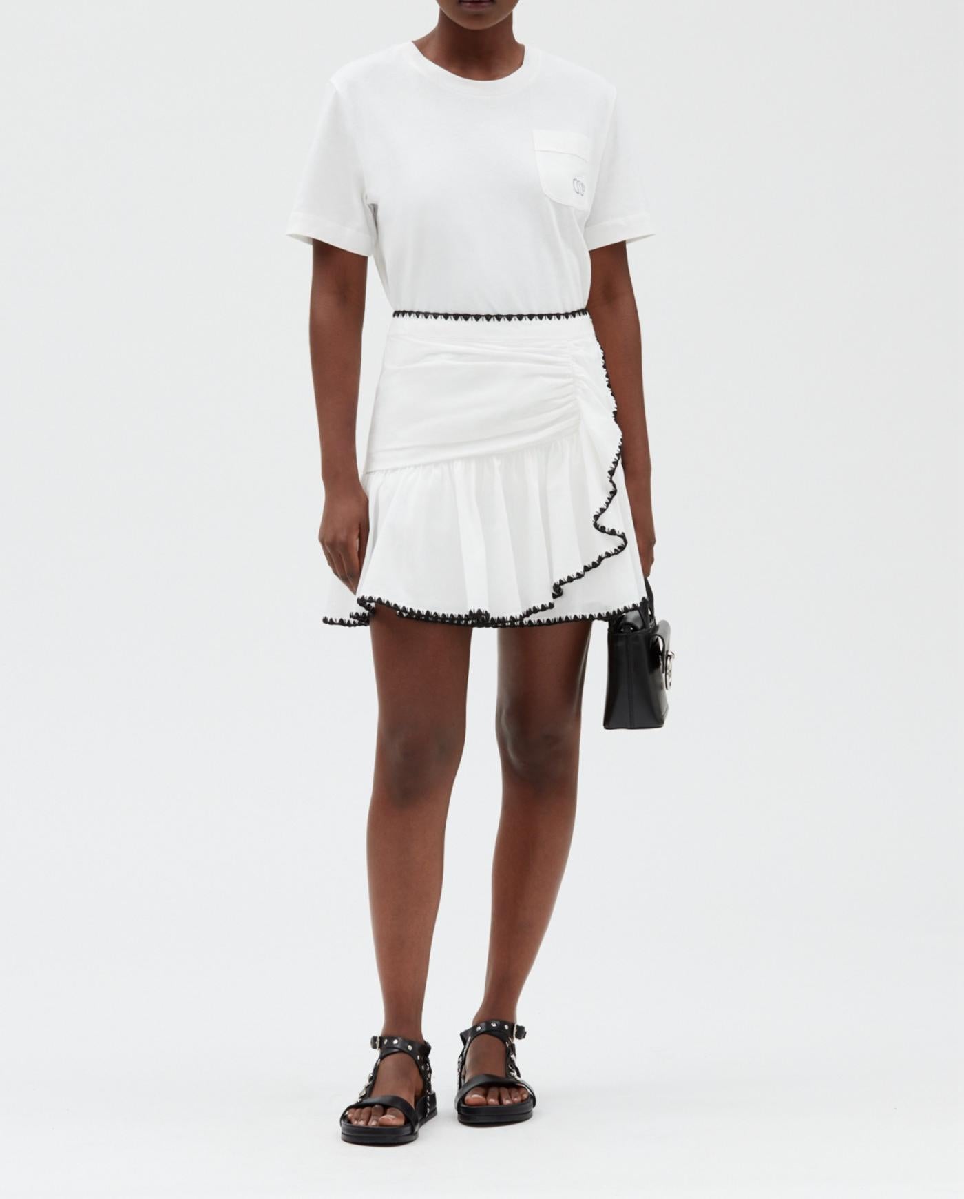 Claudie Pierlot - C&T Skirt - Sister Brodee - Ecru
