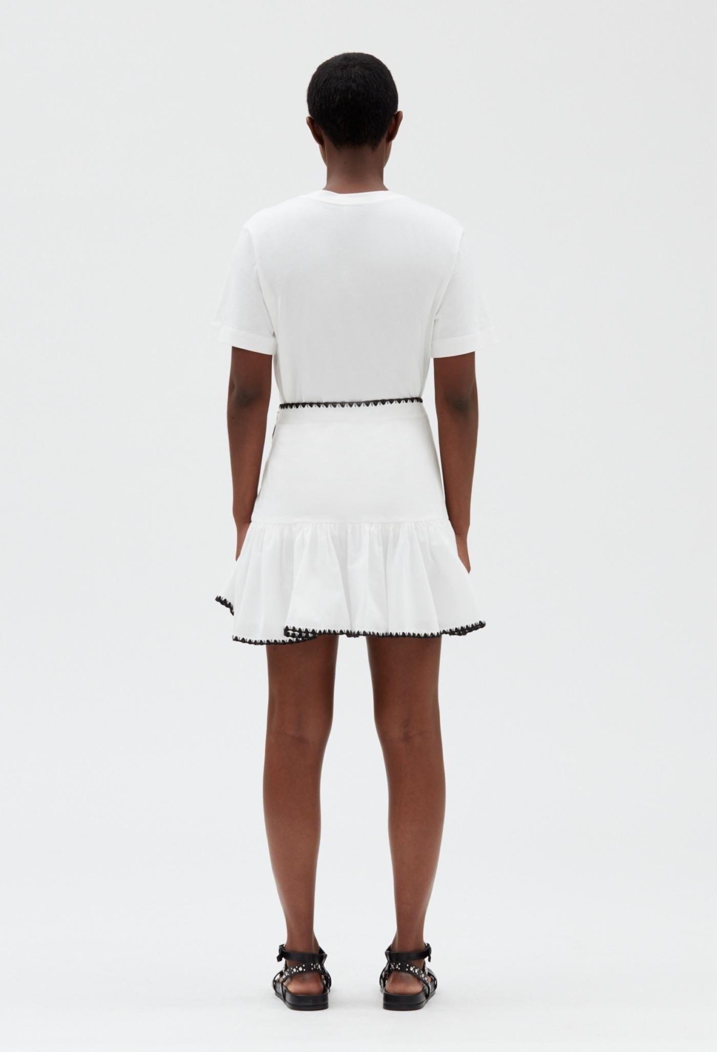 Claudie Pierlot - C&T Skirt - Sister Brodee - Ecru
