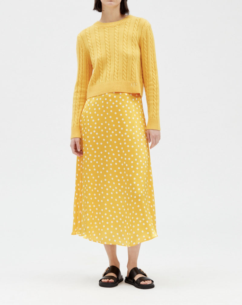 Claudie Pierlot - Jupe C&T - Sapino Pois - Print Clair
