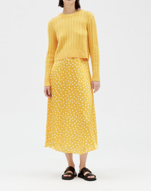 C&T Skirt - Sapino Polka Dots - Light Print