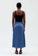 Claudie Pierlot - Sapino Blue Skirt - Storm Blue