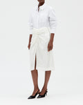 Claudie Pierlot - Jupe C&T - Sixtine Bis - Blanc
