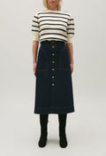 Claudie Pierlot - Jupe C&T - Sally - Denim Brut