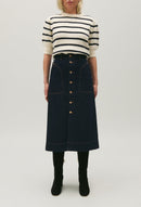 Jupe C&T - Sally - Denim Brut