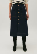 Jupe C&T - Sally - Denim Brut