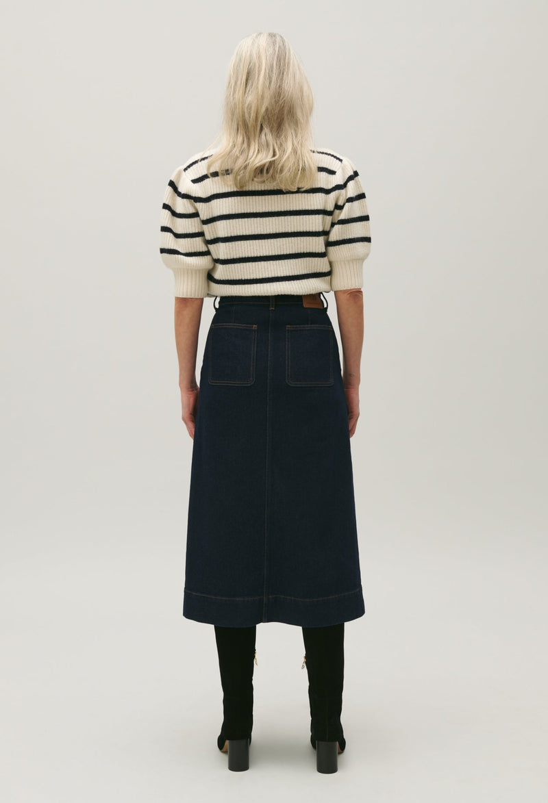 Jupe C&T - Sally - Denim Brut