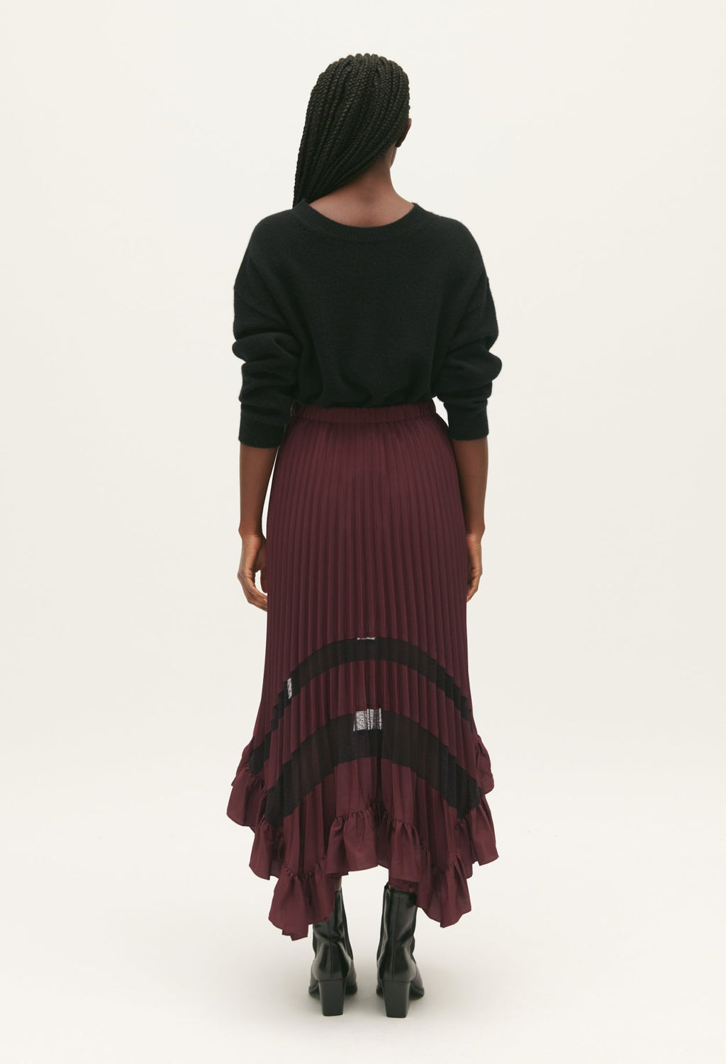 C&T Skirt - Selode - Burgundy