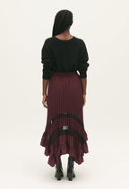 C&T Skirt - Selode - Burgundy