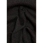 Long Heather Grey Knit Skirt