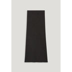 Long Heather Grey Knit Skirt