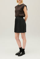 Claudie Pierlot - Jupe Maille - Macnew - Gris Chine