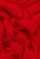 Claudie Pierlot - Jupe Maille - Melange - Rouge