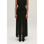 Long Mesh Skirt