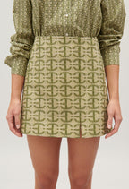 C&T Skirt - Sumimono - Dark Print