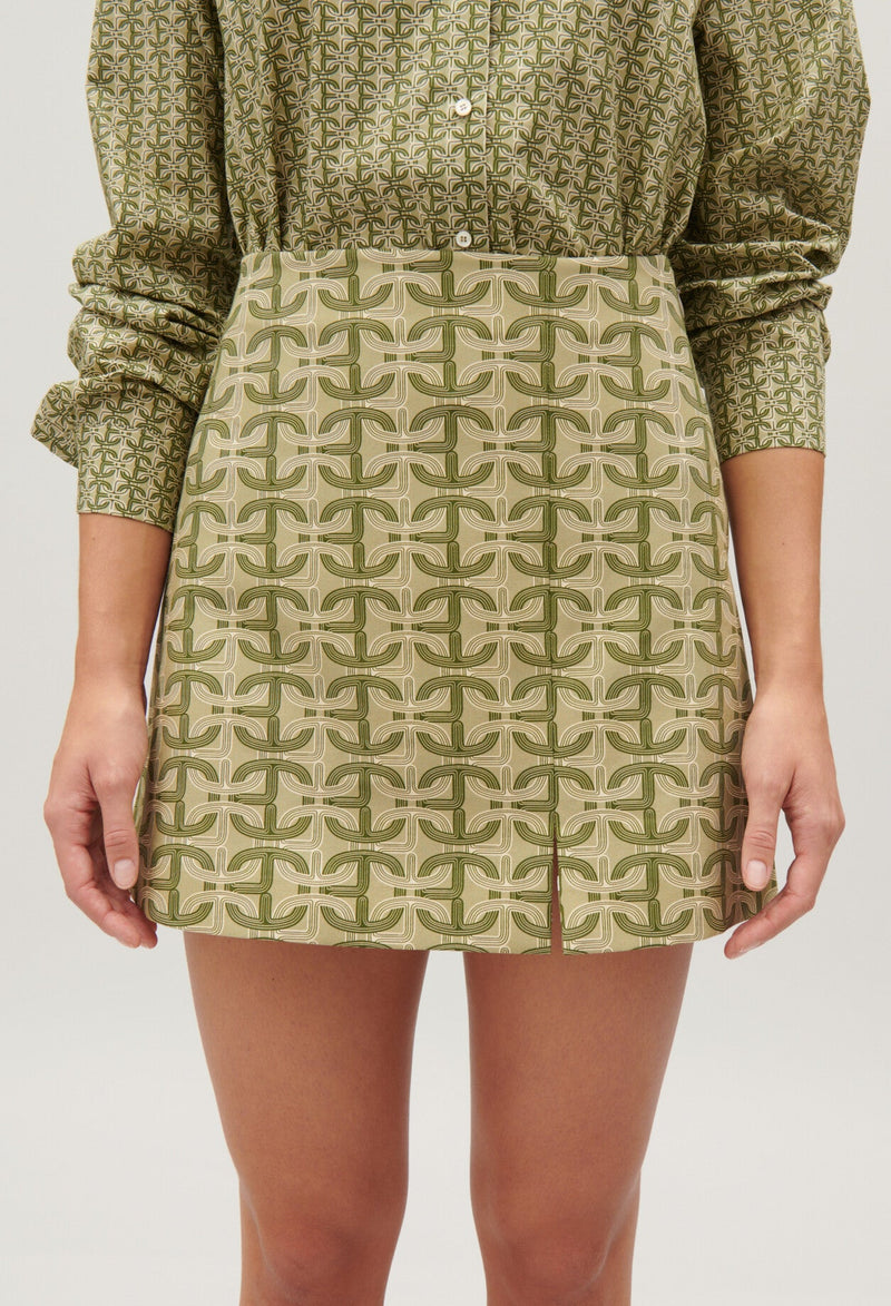 Claudie Pierlot - Jupe C&T - Sumimono - Print Fonce