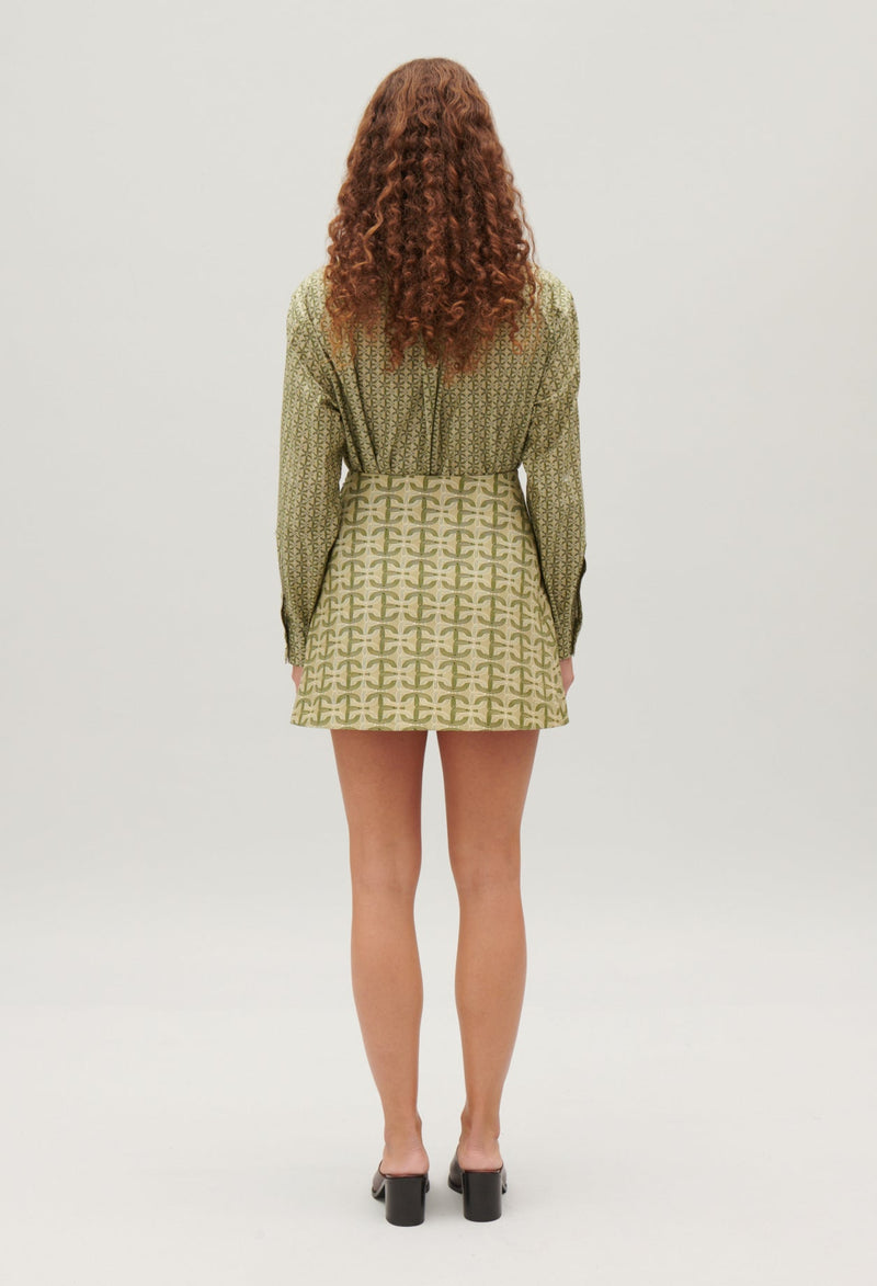 Claudie Pierlot - Jupe C&T - Sumimono - Print Fonce