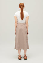 Claudie Pierlot - Jupe C&T - Syme Rayures - Bronze