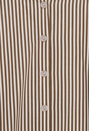 Claudie Pierlot - Jupe C&T - Syme Rayures - Bronze