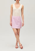 C&T Skirt - Selma Tweed - Lilac