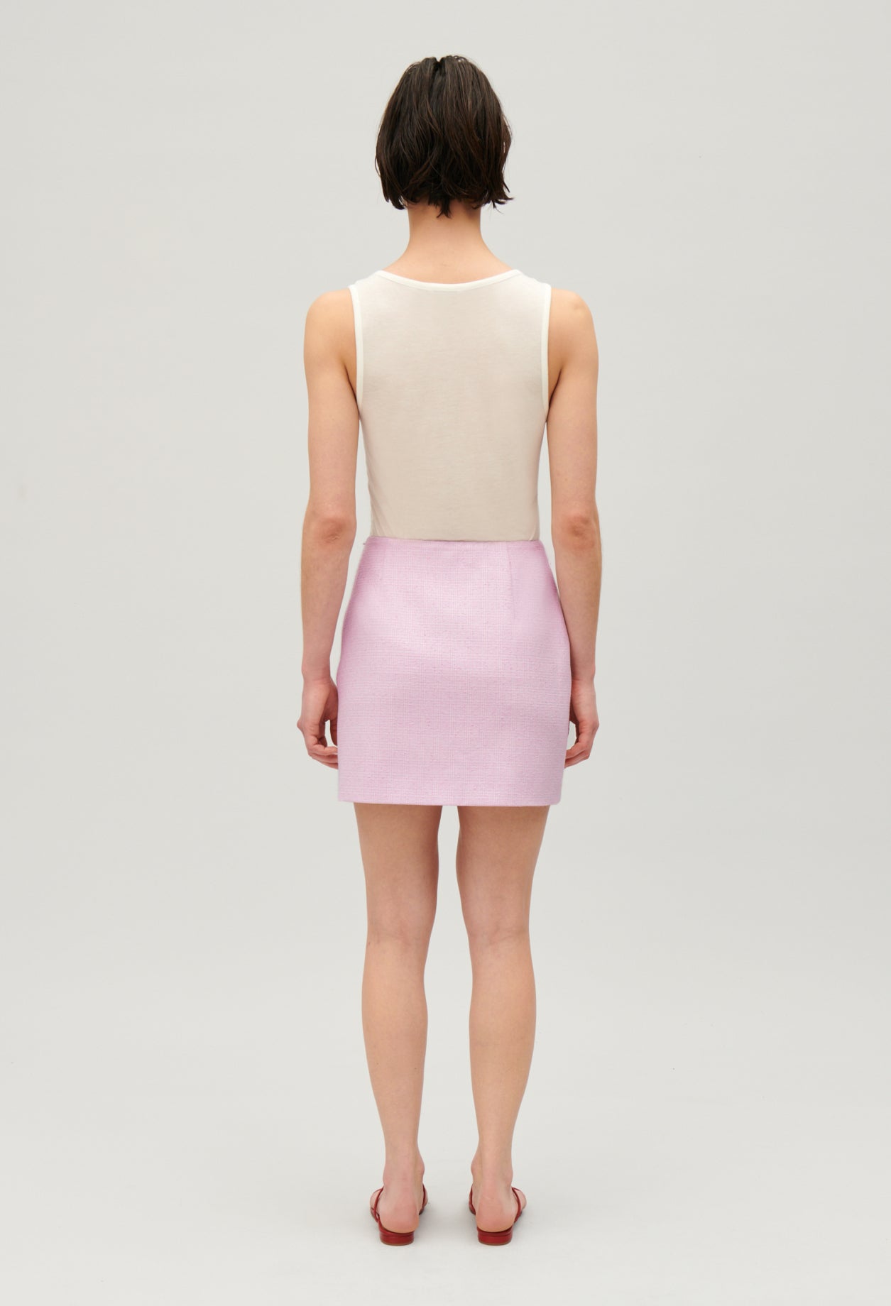 C&T Skirt - Selma Tweed - Lilac
