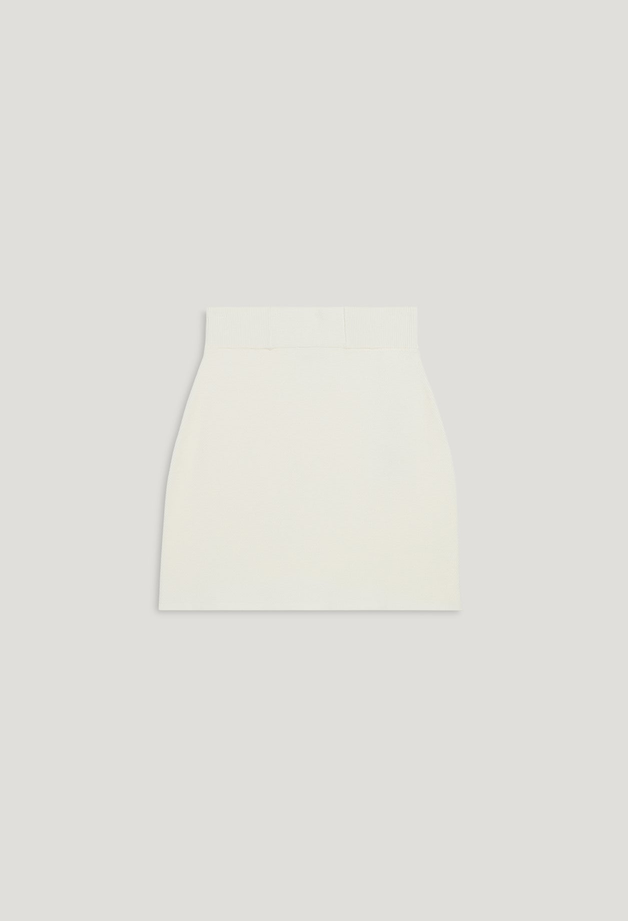 Knitted Skirt - Mania Bis - Ecru