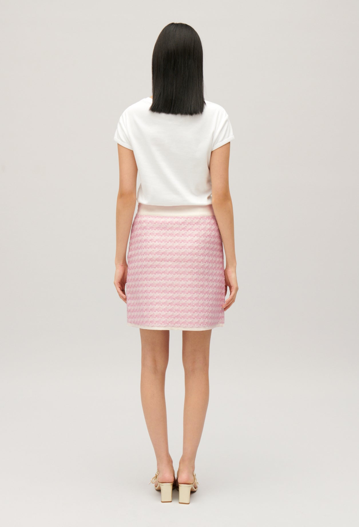 Knitted Skirt - Musica - Two-tone