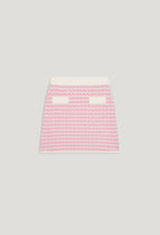 Knitted Skirt - Musica - Two-tone