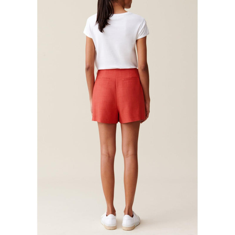 Pantalones cortos con falda cruzada