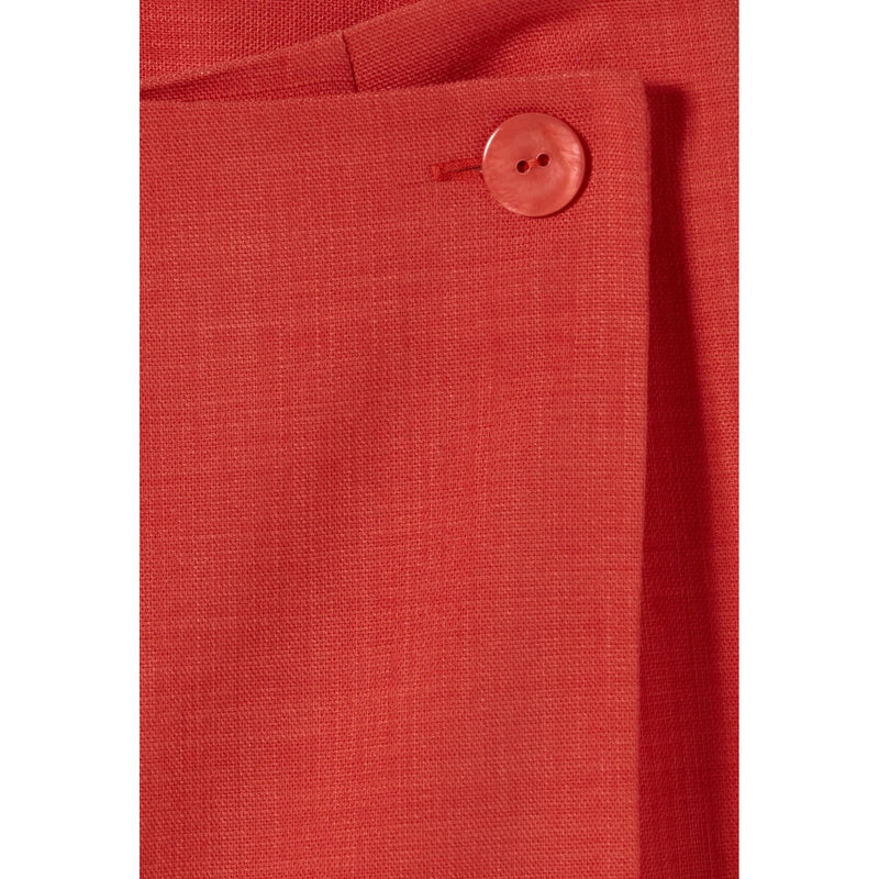 Pantalones cortos con falda cruzada