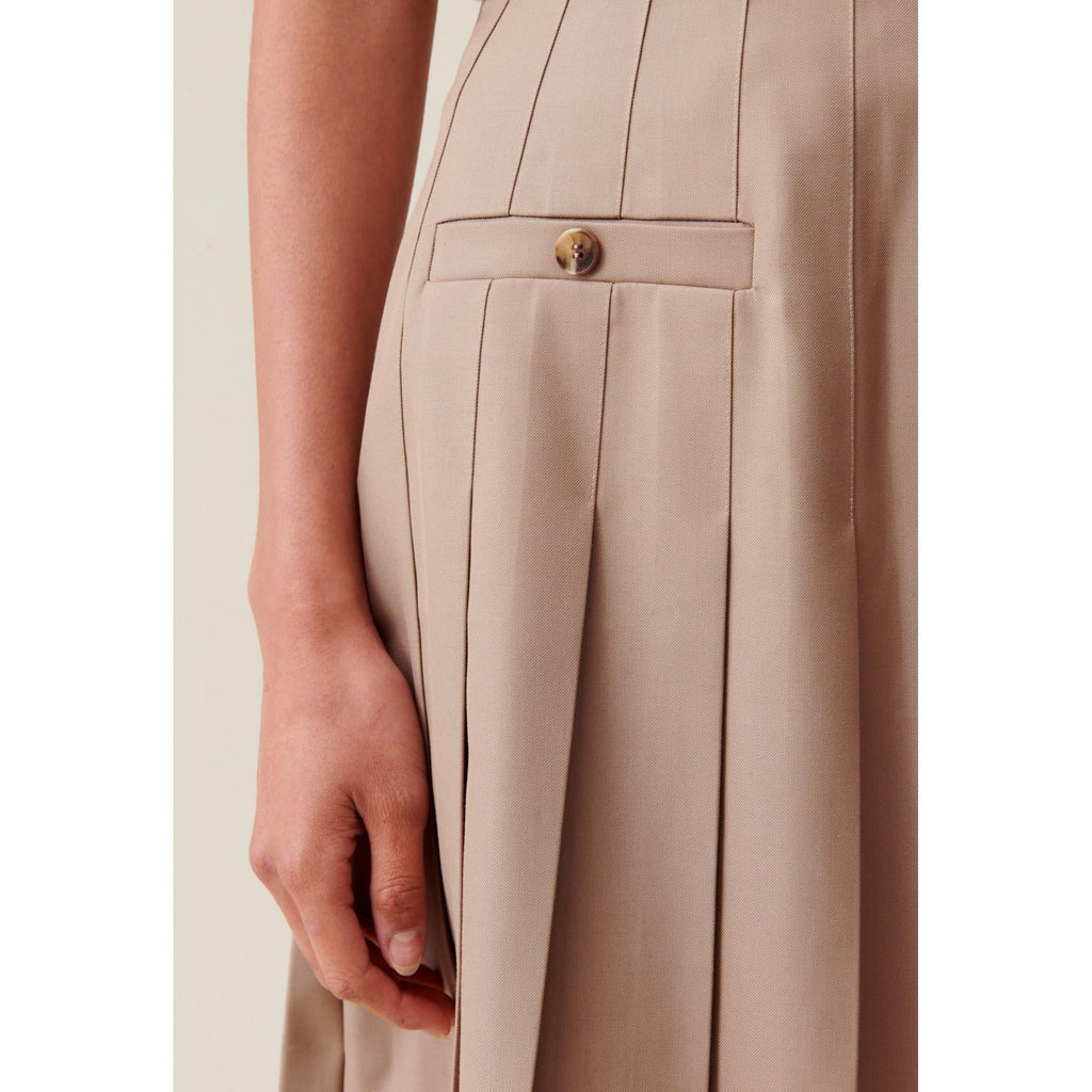Short Pleated Skirt