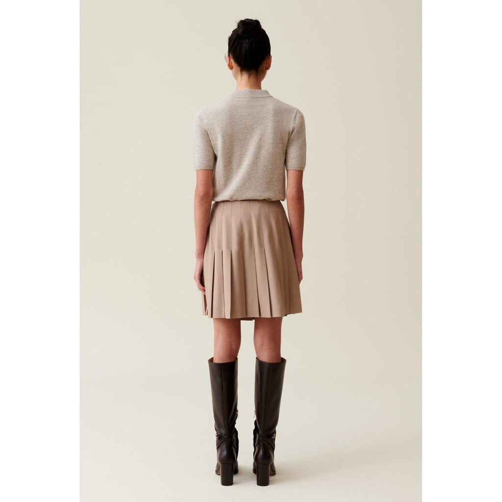 Short Pleated Skirt