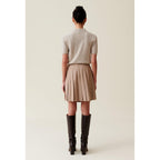 Short Pleated Skirt