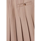 Short Pleated Skirt