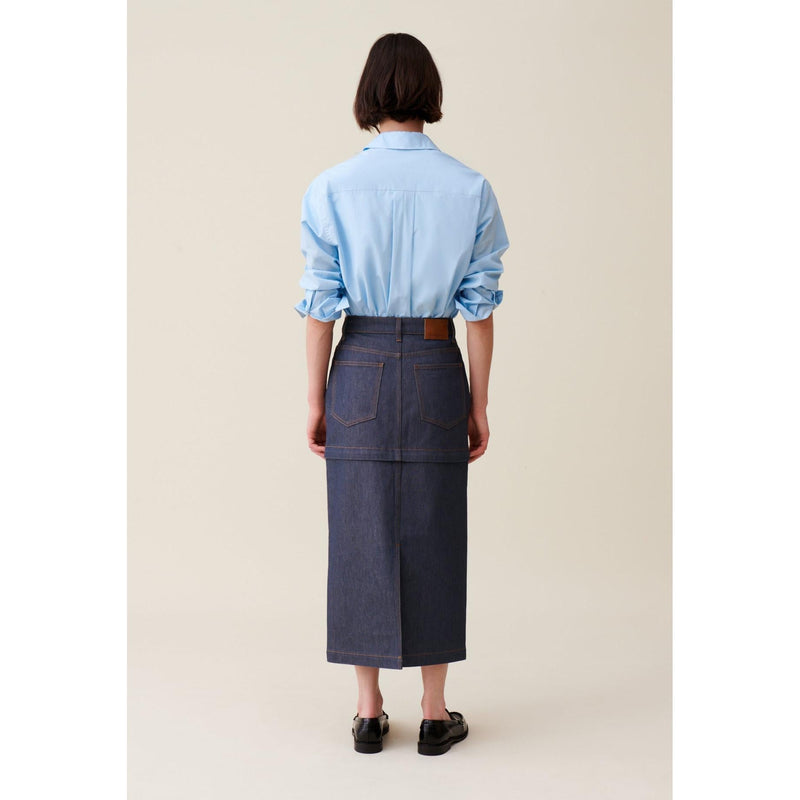 Falda vaquera modular con cremallera