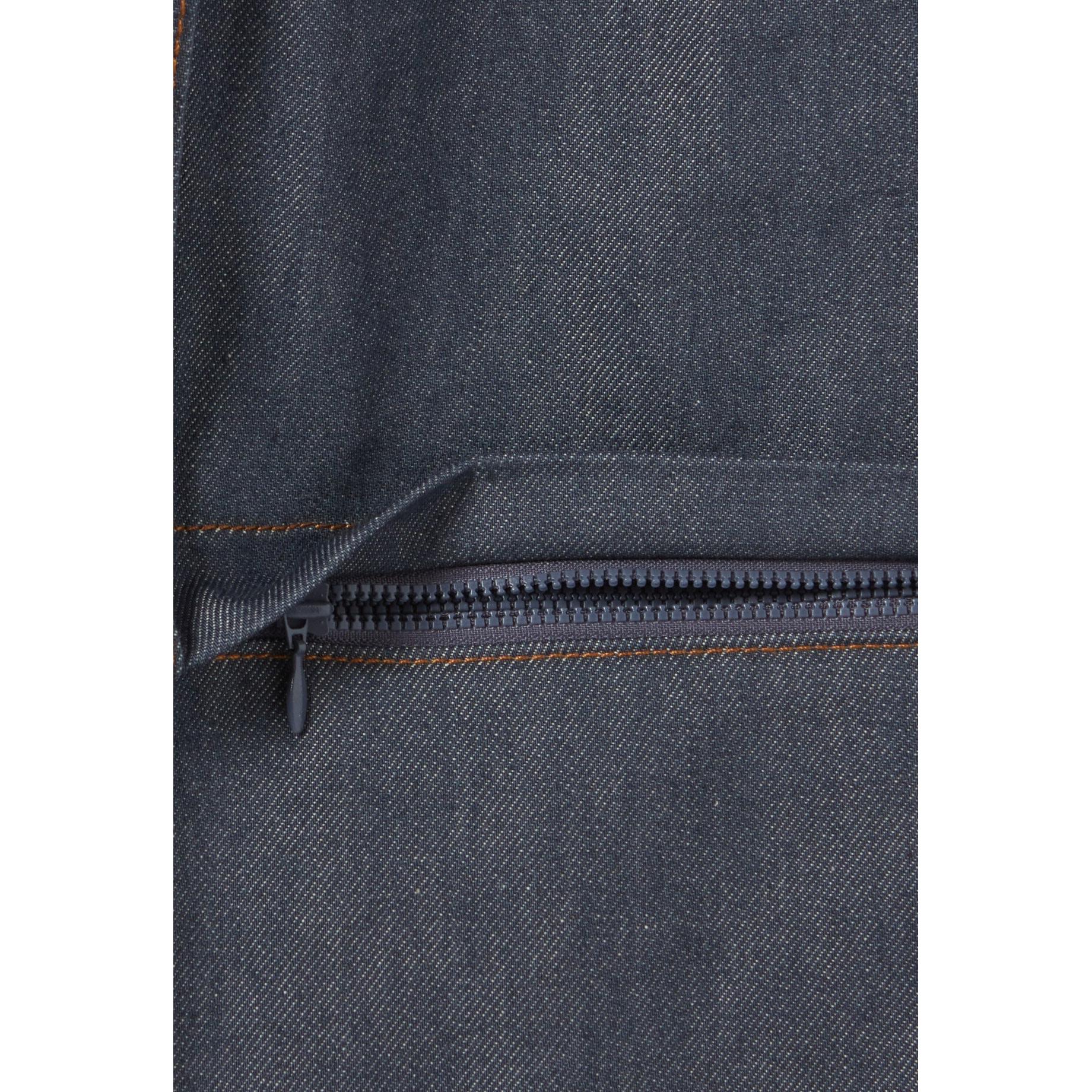 Modular Zipped Denim Skirt