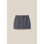 Jupe Denim Zippée Modulable