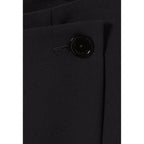 Buttoned Wrap Skirt Shorts