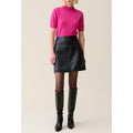 Claudie Pierlot - Falda Corta Cuero