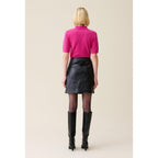 Claudie Pierlot - Falda Corta Cuero