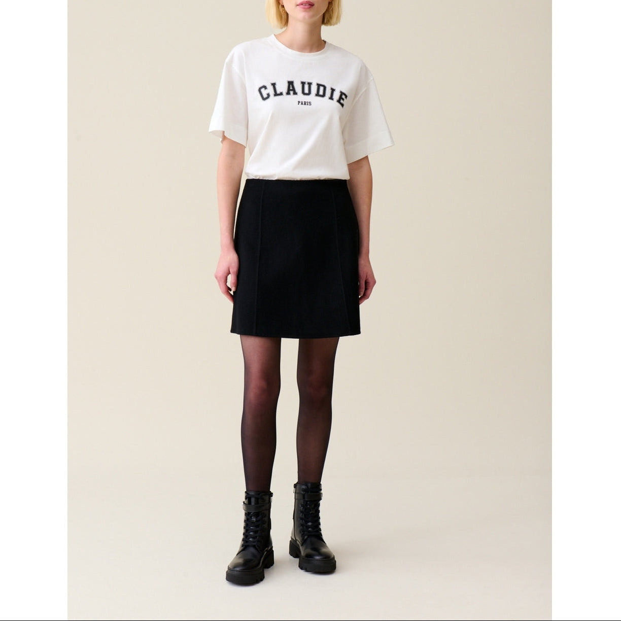 Falda Solim Negro