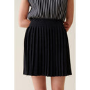 Short Heather Gray Knit Skirt