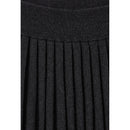 Short Heather Gray Knit Skirt