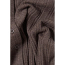 Jupe Plissée Boutonnée Mi-Longue