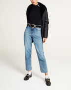 Claudie Pierlot - Peau Lainée - Fidele - Marine