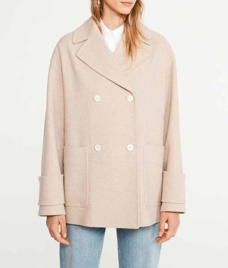 Manteau Gingembre - Sable