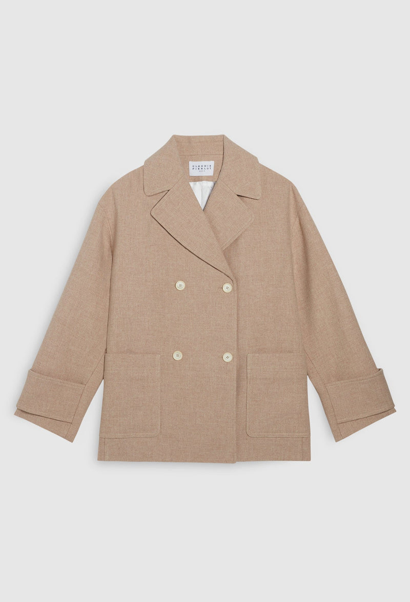 Manteau Gingembre - Sable