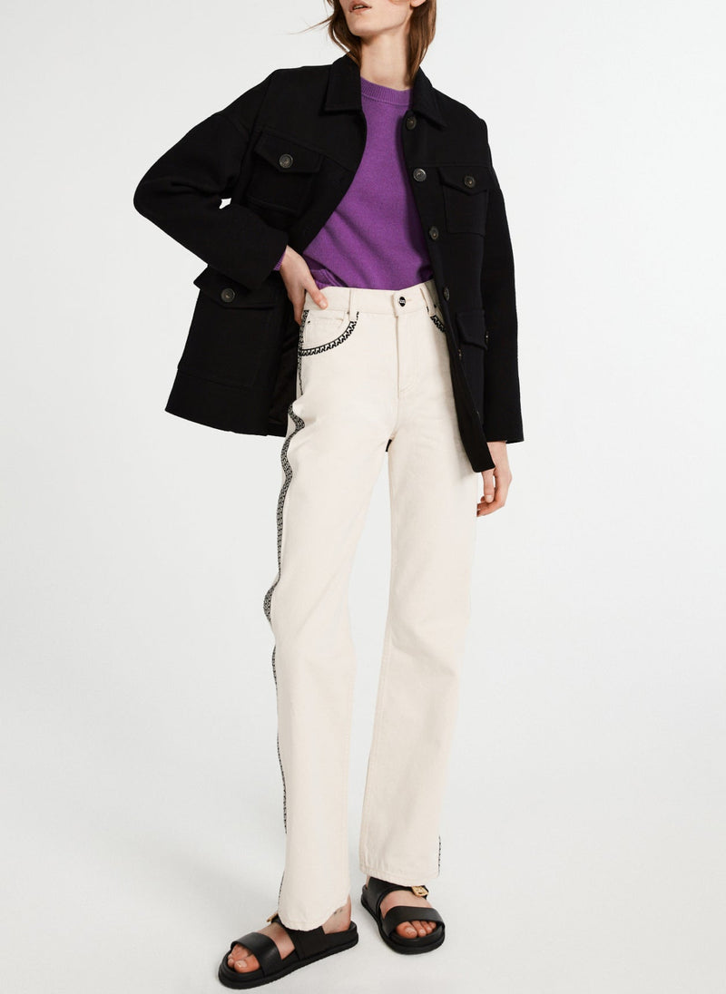 Claudie Pierlot - Manteau - Gerome - Noir