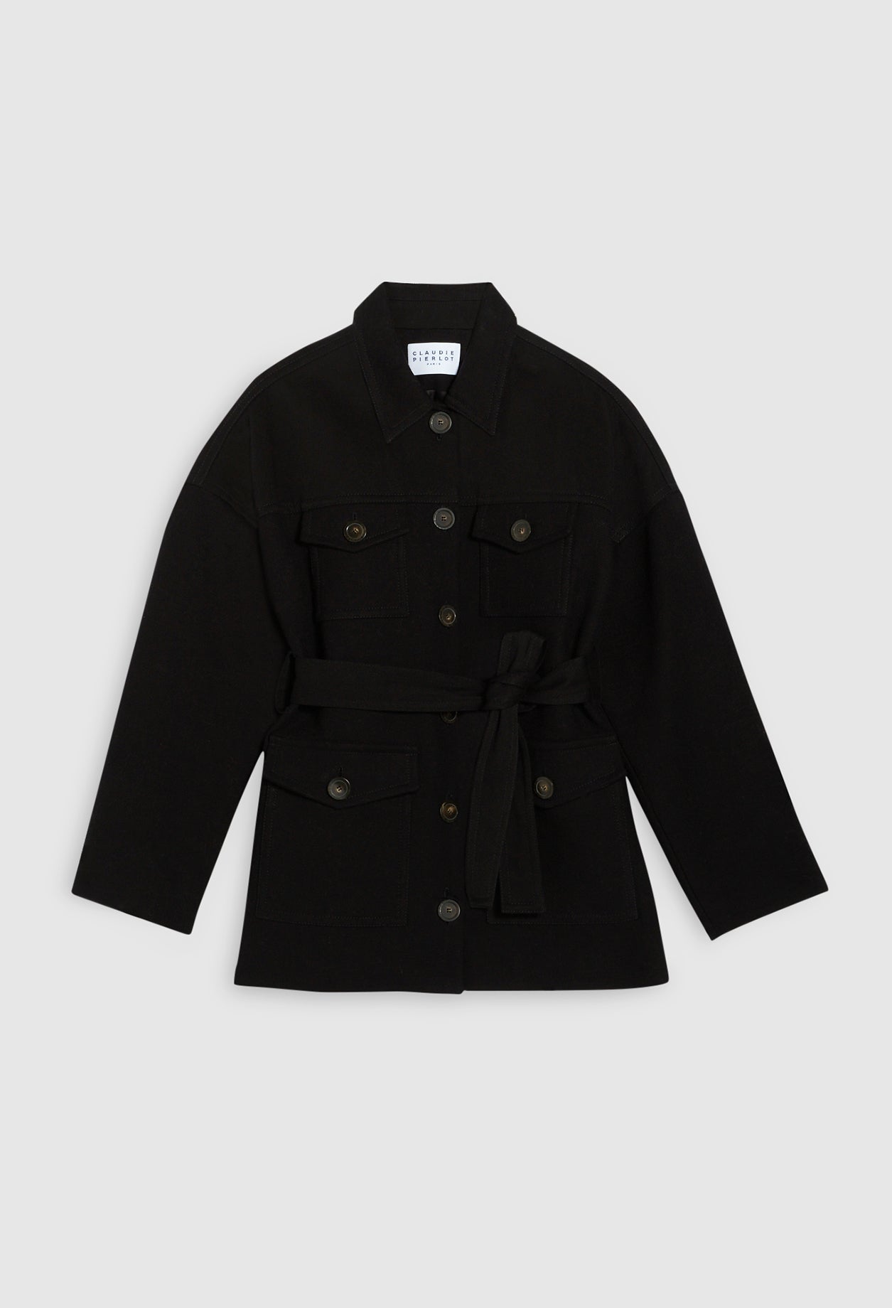 Claudie Pierlot - Manteau - Gerome - Noir