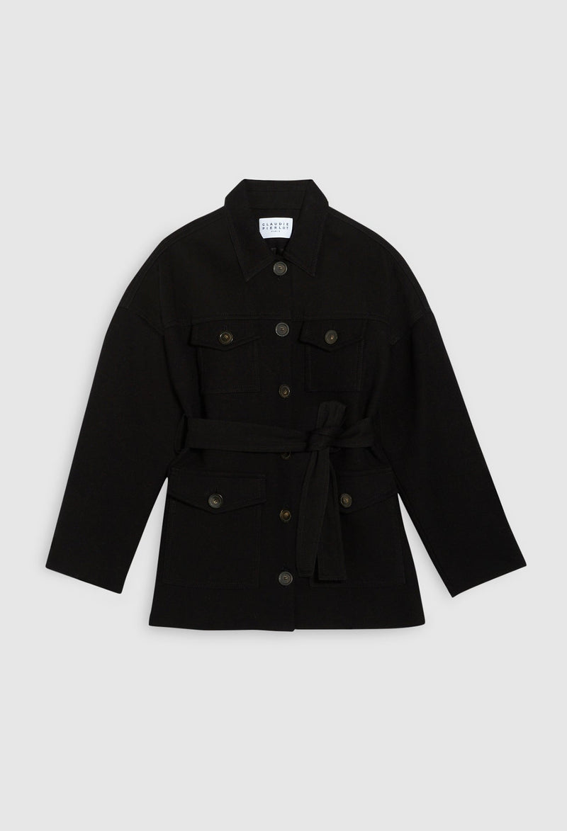 Claudie Pierlot - Manteau - Gerome - Noir