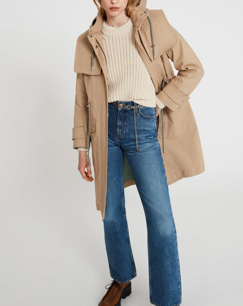Claudie Pierlot - Trench - Goji - Sesame